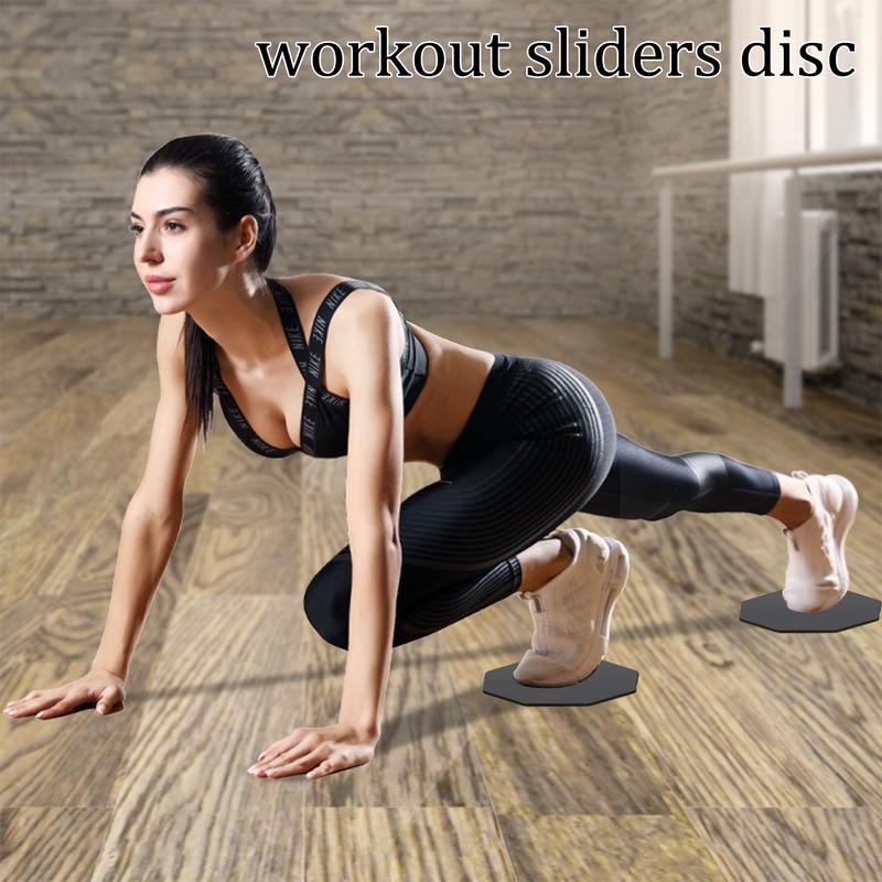 Gliding Disc Slider - Curseurs d'exercice, entraînement de force abdominale,