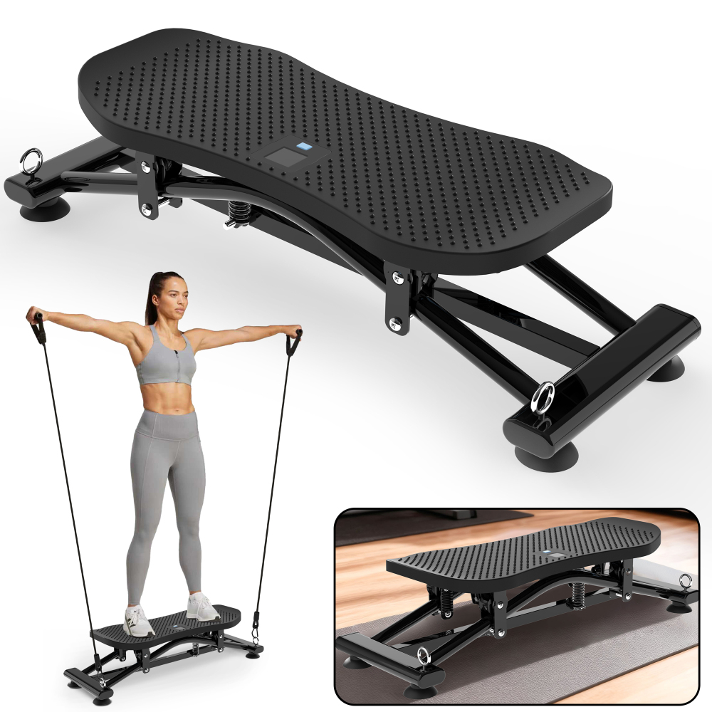 Home Gym Resistance Machine - Simulateur de ski coulissant avec bandes