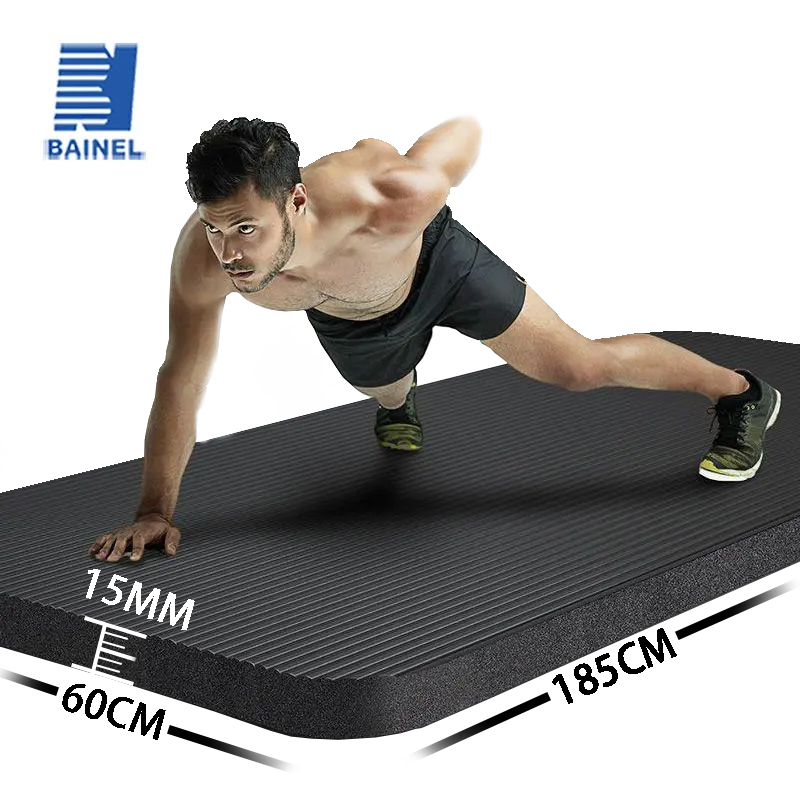 Home Gym Floor - Tapis de Yoga antidérapant Extra épais