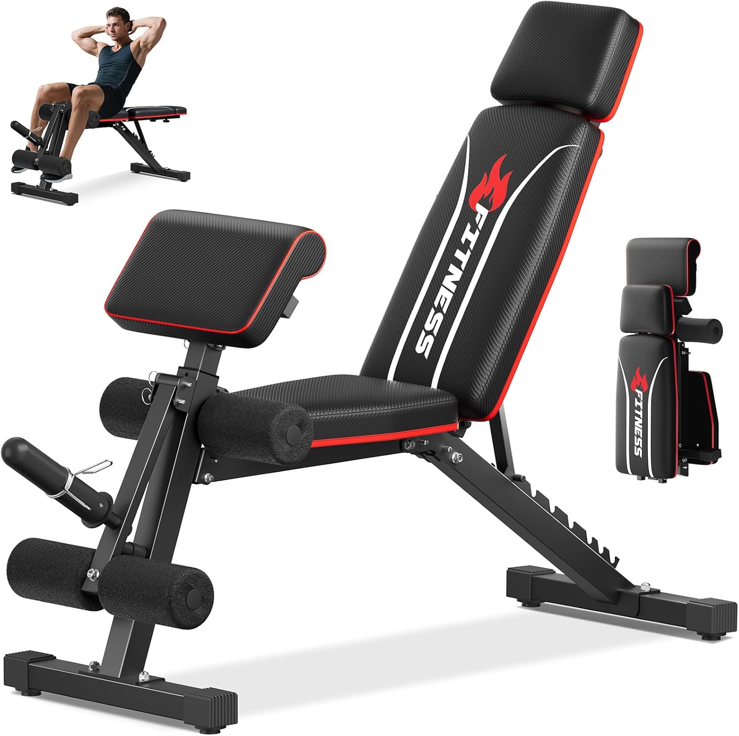 Home Gym Weight - Banc de musculation pliable pour la