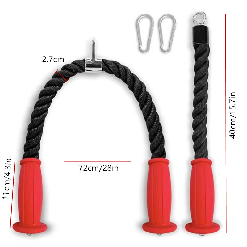 Cordes ergonomiques pour trice - Home Gym Online avis et prix