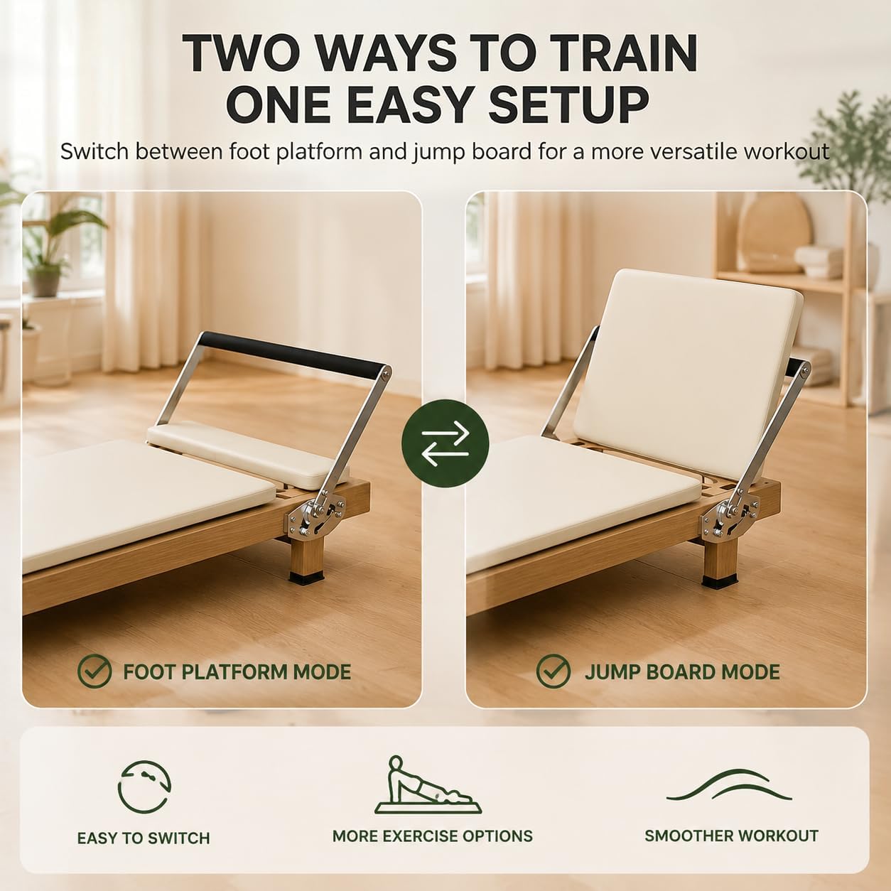Reformer de Pilates pliable, m - Home Gym Resistance Machine avis et prix