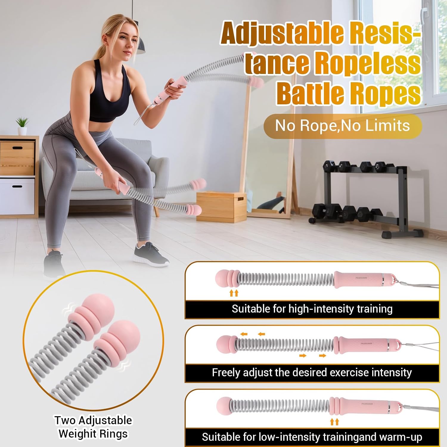 Cordes de combat portables san - Home Gym Weight avis et prix