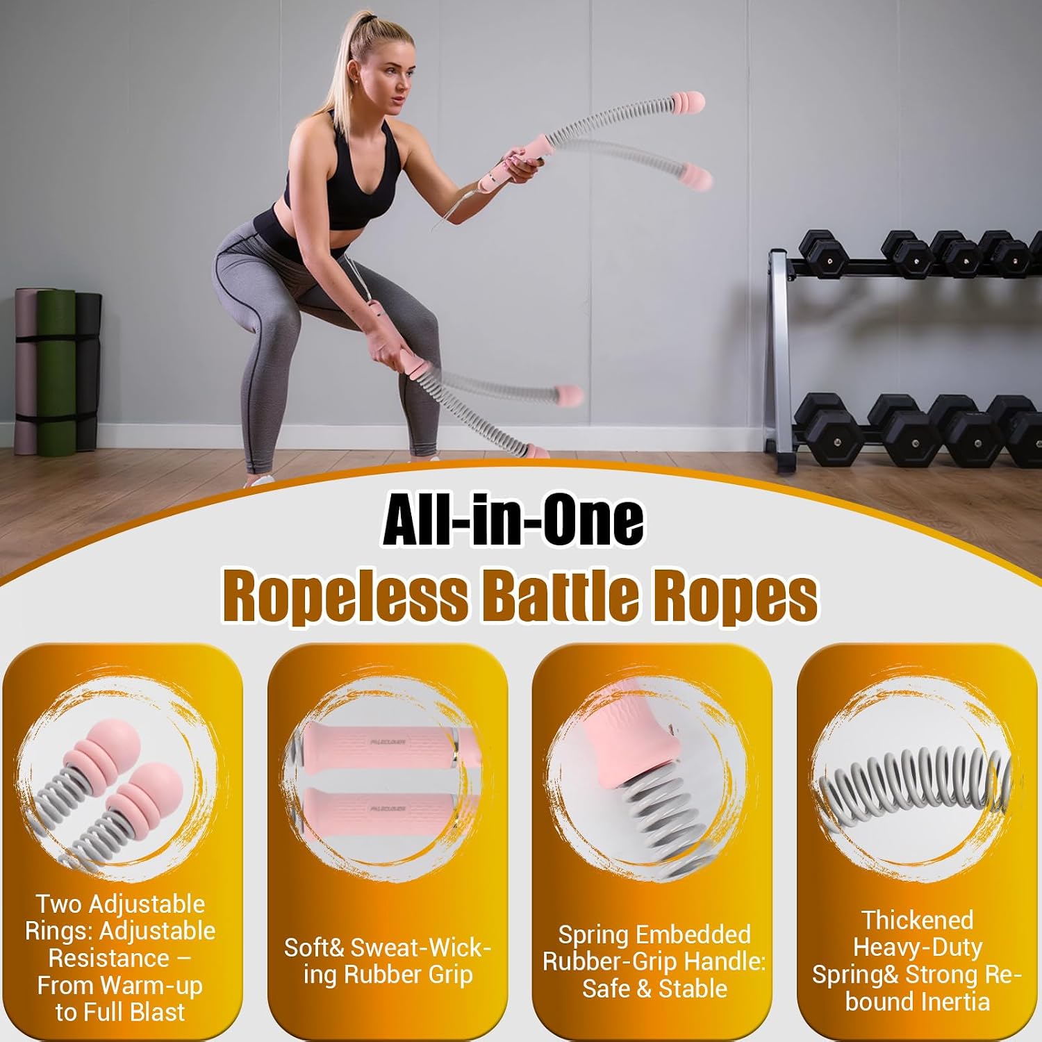 Cordes de combat portables san - Home Gym Weight avis et prix