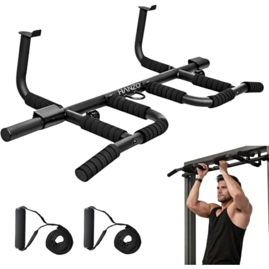 Barre de traction pour porte a - Home Gym Workout avis et prix