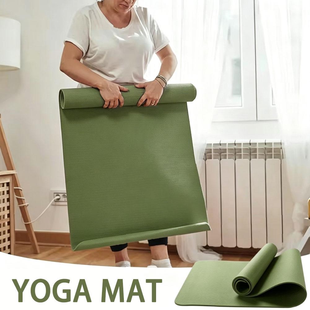 Tapis de yoga épais antidérapa - Home Gym Floor avis et prix