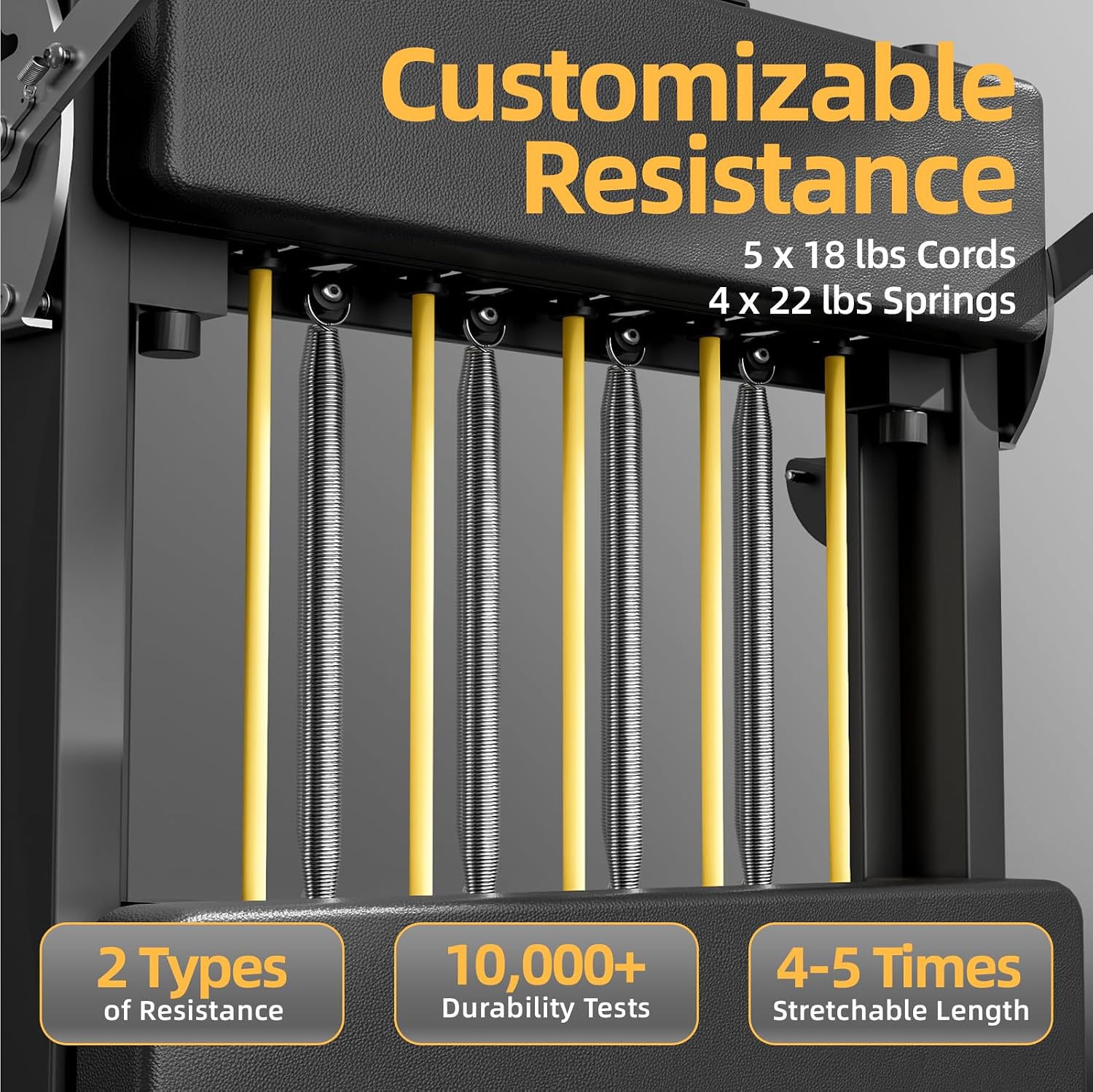 Machine de Pilates pliable, éq - Home Gym Resistance Machine avis et prix