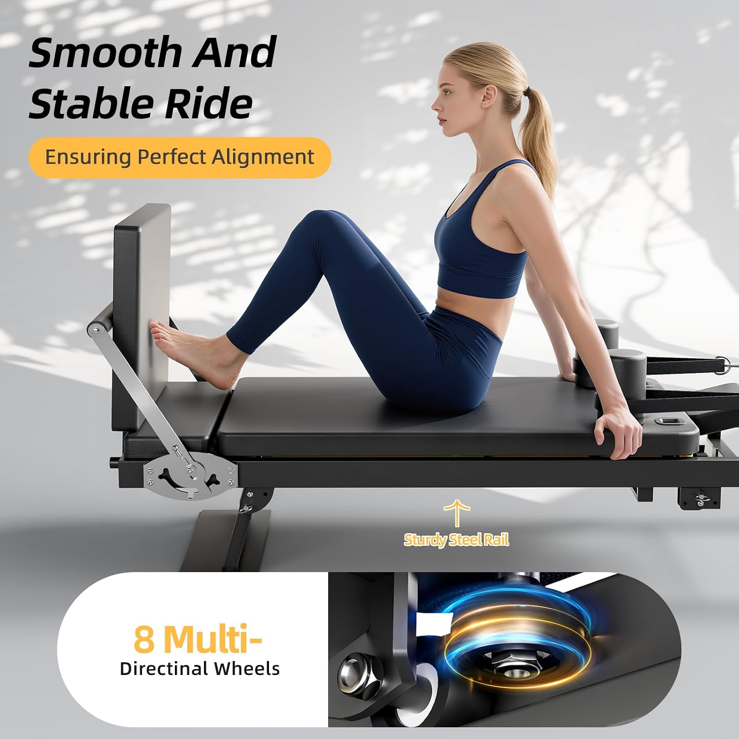 Machine de Pilates pliable, éq - Home Gym Resistance Machine avis et prix
