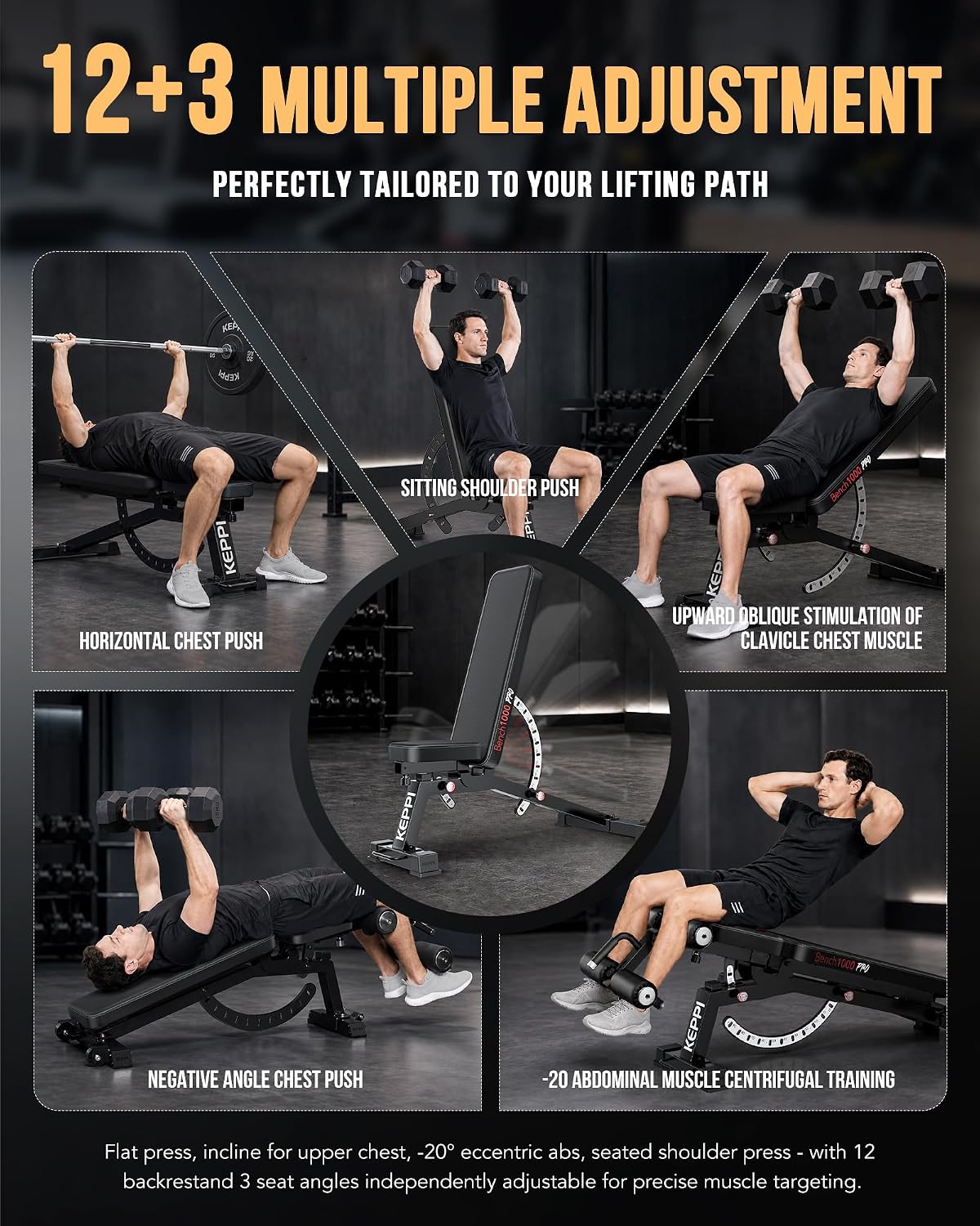 Banc de musculation réglable 1 - Home Gym Weight avis et prix