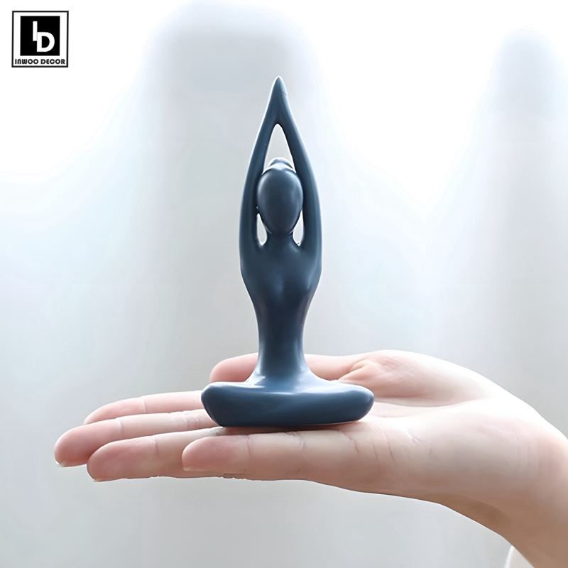Poses de yoga abstraites en cé - Home Gym Zen avis et prix