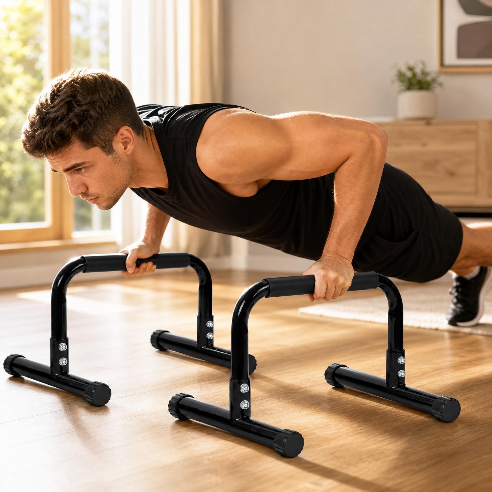 2 pièces de barres de pompe ré - Push Up Stand Bar avis et prix