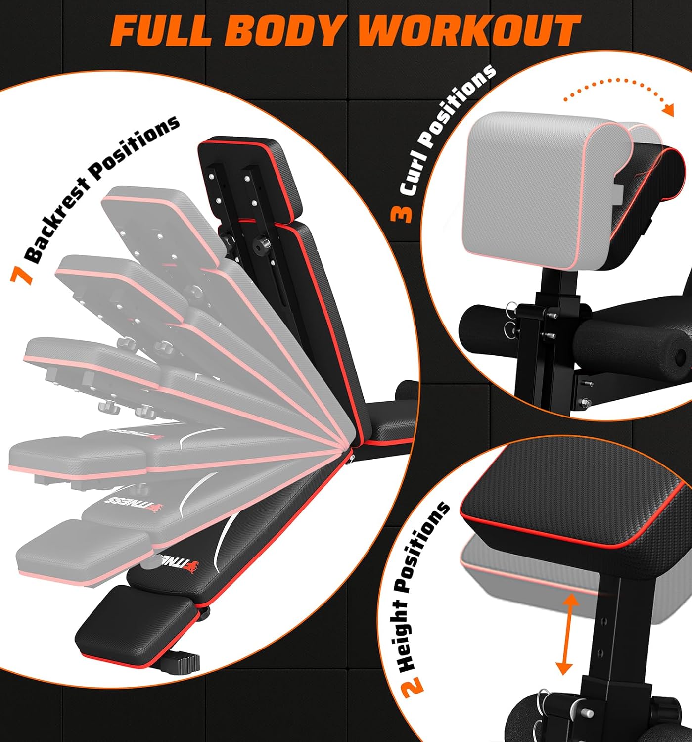 Banc de musculation pliable po - Home Gym Weight avis et prix