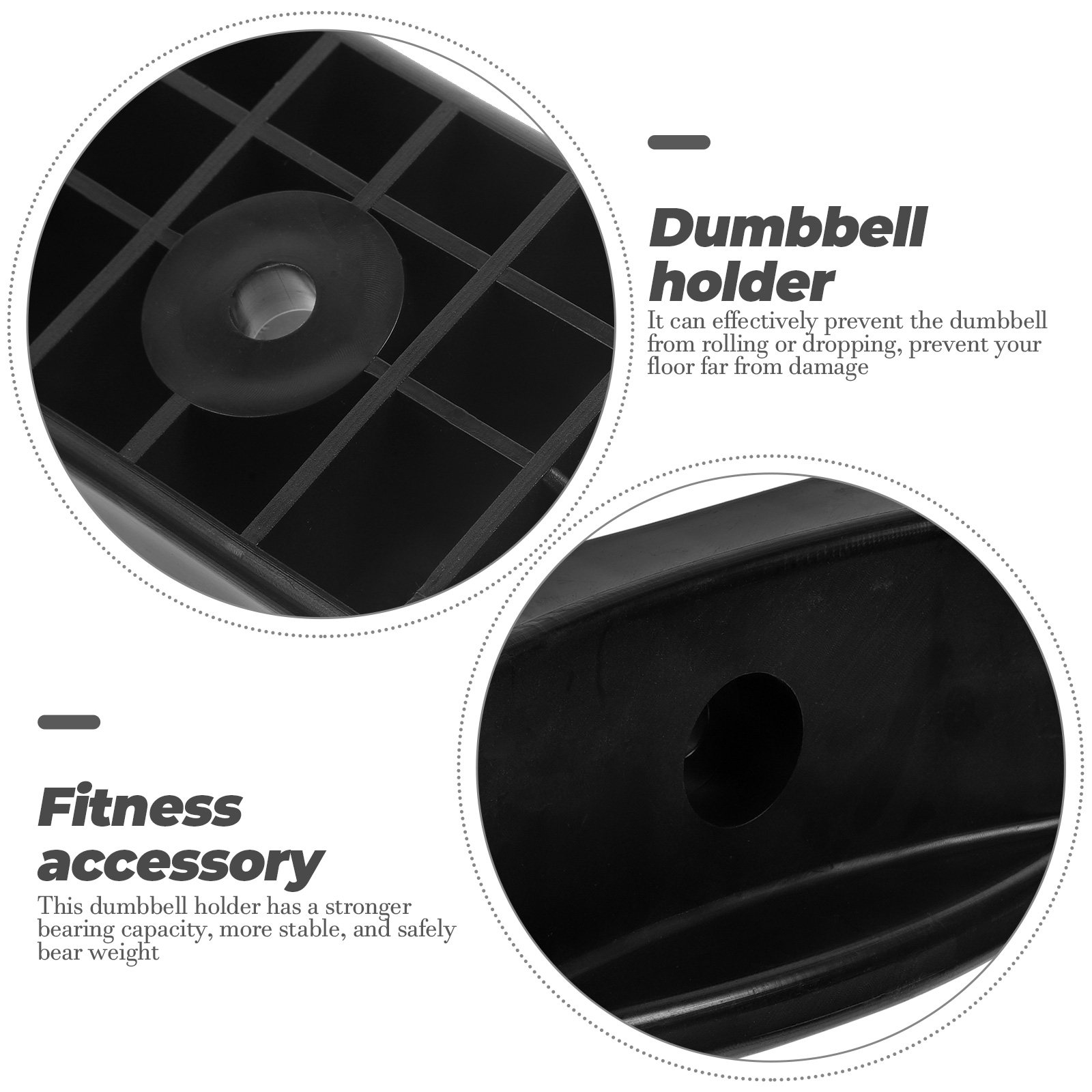 Support pour haltères 4 pièces - Home Gym Floor avis et prix