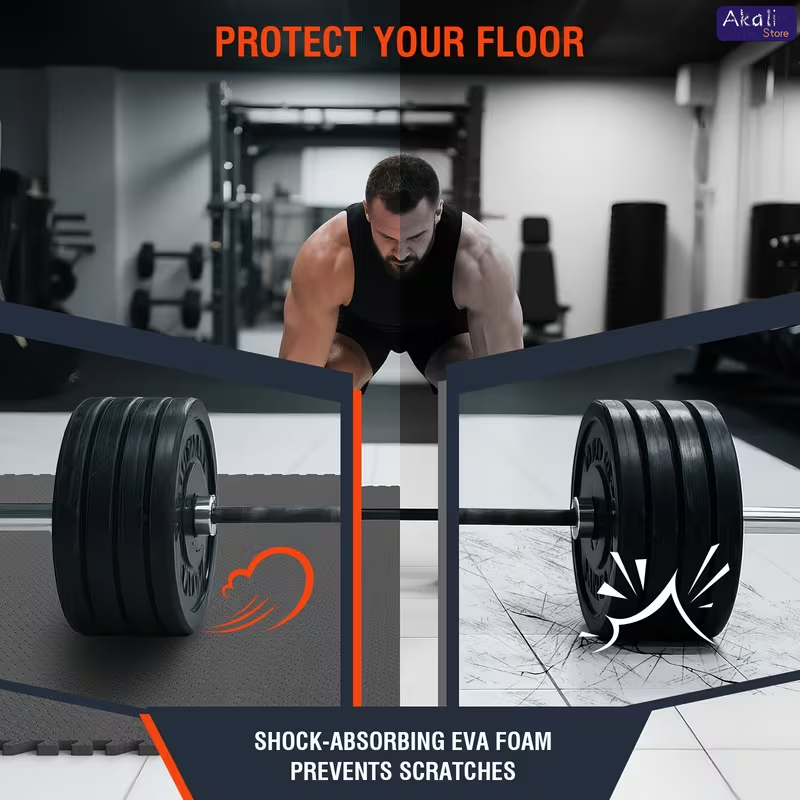 Tapis de sol de gym en mousse  - Home Gym Floor avis et prix